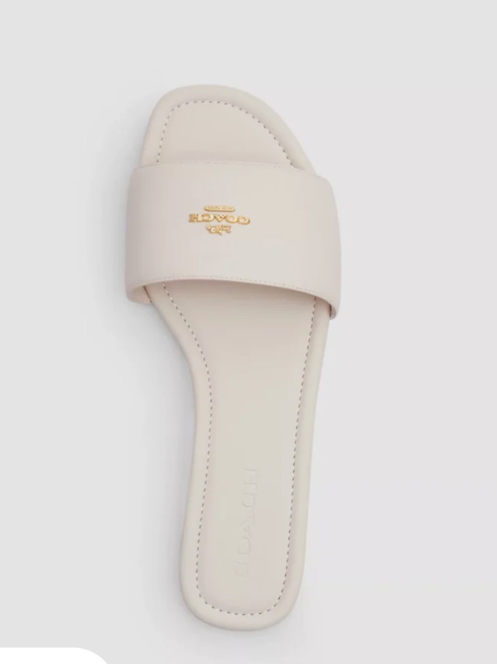 Coach Signature Slide Sandal. - Picture 6 of 7